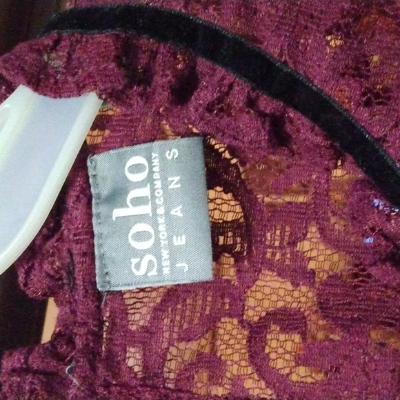 New York and Co High Neck Blouse - Picture 3 of 5